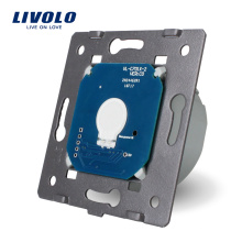 Livolo Fabricante Padrão DA UE A Base de Tela Sensível Ao Toque de Luz Da Parede Interruptor Elétrico 1 Gang 1 Way VL-C701